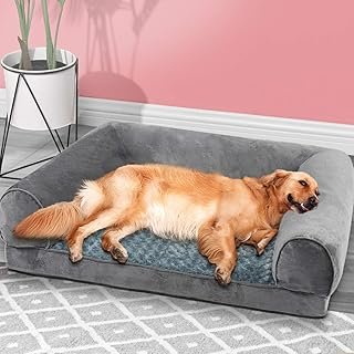 PaWz Pet Bed Sofa Dog Bedding Soft Warm Mattress Cushion Pillow Mat Plush XL, Extra Large Orthopedic Dog Beds, Memory Foam...