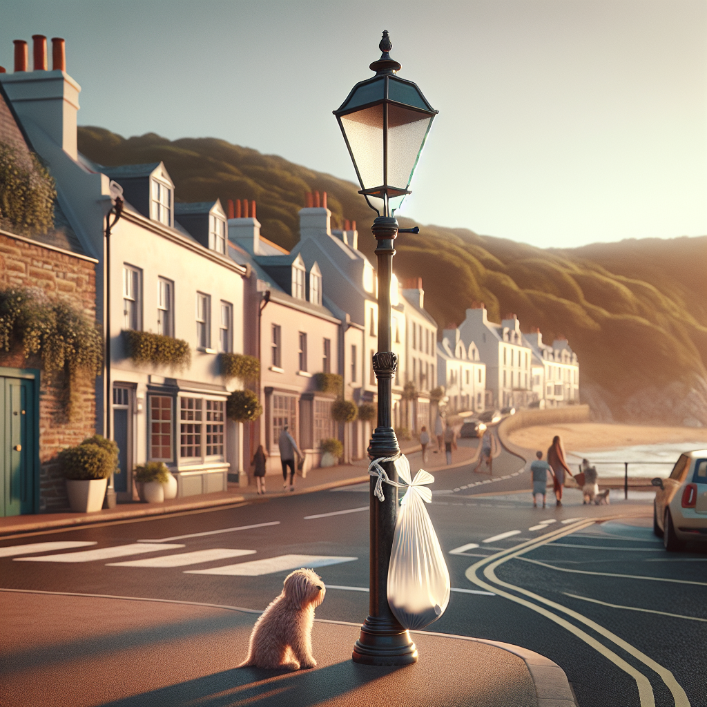 Penarth’s Innovative Approach: Tying Dog Waste to Lampposts